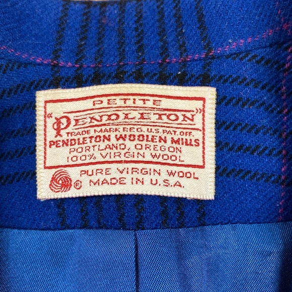 Vintage Petite Pendelton Women’s Jacket - Picture 8 of 8